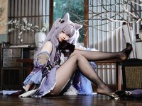 [Cosplay] 雪琪SAMA 刻晴 [50P1V-3.27GB]