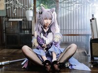 [Cosplay] 雪琪SAMA 刻晴 [50P1V-3.27GB]