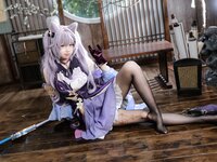 [Cosplay] 雪琪SAMA 刻晴 [50P1V-3.27GB]