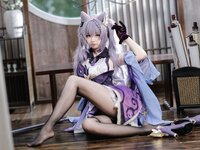 [Cosplay] 雪琪SAMA 刻晴 [50P1V-3.27GB]