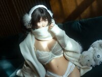 [Cosplay] 蠢沫沫 白毛衣 [18P1V-992MB]