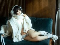 [Cosplay] 蠢沫沫 白毛衣 [18P1V-992MB]