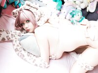 [Cosplay] 阿雪雪 - 豹纹内衣