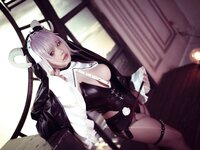 [Cosplay] 阿半今天很开心 开裆裤恶魔 [75P2V-305MB]