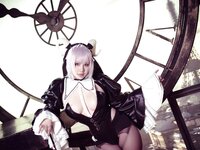 [Cosplay] 阿半今天很开心 开裆裤恶魔 [75P2V-305MB]