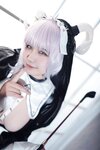 [Cosplay] 阿半今天很开心 开裆裤恶魔 [75P2V-305MB]