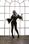 [Cosplay] 阿半今天很开心 开裆裤恶魔 [75P2V-305MB]
