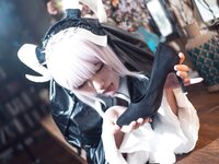 [Cosplay] 阿半今天很开心 开裆裤恶魔 [75P2V-305MB]