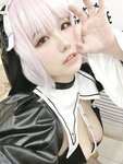 [Cosplay] 阿半今天很开心 开裆裤恶魔 [75P2V-305MB]