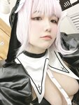 [Cosplay] 阿半今天很开心 开裆裤恶魔 [75P2V-305MB]