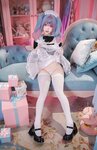 [Cosplay] Bangni邦尼 - 初音未来·兔子洞女仆