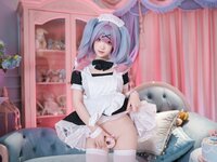[Cosplay] Bangni邦尼 - 初音未来·兔子洞女仆