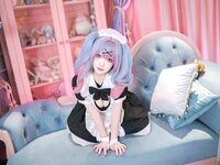 [Cosplay] Bangni邦尼 - 初音未来·兔子洞女仆