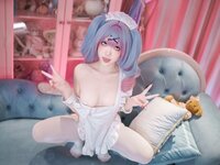 [Cosplay] Bangni邦尼 - 初音未来·兔子洞女仆
