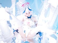 [Cosplay] 星之迟迟 2025年10月计划B 蔚蓝档案 下江小春 [47P-163MB]