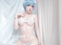 [Cosplay] 钛合金TiTi - 绫波内衣