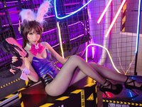 [Cosplay] 钛合金TiTi - 兔女郎DVA