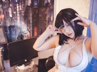 [Cosplay] 阿半今天很开心 银泳装 [45P-288MB]