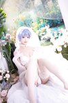 [Cosplay] 千反田鹿子 - 新世纪福音战士 绫波丽花嫁