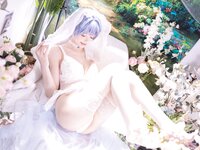 [Cosplay] 千反田鹿子 - 新世纪福音战士 绫波丽花嫁