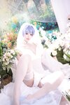[Cosplay] 千反田鹿子 - 新世纪福音战士 绫波丽花嫁