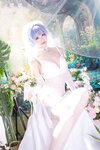 [Cosplay] 千反田鹿子 - 新世纪福音战士 绫波丽花嫁
