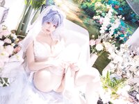 [Cosplay] 千反田鹿子 - 新世纪福音战士 绫波丽花嫁