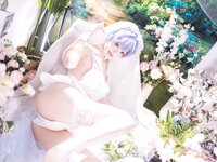 [Cosplay] 千反田鹿子 - 新世纪福音战士 绫波丽花嫁