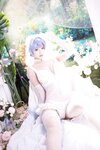 [Cosplay] 千反田鹿子 - 新世纪福音战士 绫波丽花嫁