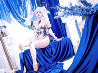 [Cosplay] 星之迟迟 2025年10月计划F 碧蓝航线 信浓 兔女郎 [52P-570MB]