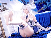 [Cosplay] 星之迟迟 2025年10月计划F 碧蓝航线 信浓 兔女郎 [52P-570MB]
