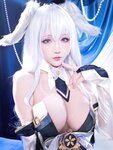 [Cosplay] 星之迟迟 2025年10月计划F 碧蓝航线 信浓 兔女郎 [52P-570MB]