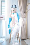 [Cosplay] Quan冉有点饿 蔚蓝档案 飞鸟马时 和服浴衣 [69P-357MB]