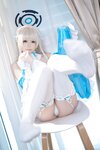 [Cosplay] Quan冉有点饿 蔚蓝档案 飞鸟马时 和服浴衣 [69P-357MB]
