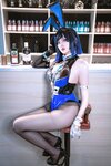 [Cosplay] Natsuko夏夏子 原神 夜兰 [74P1V-974MB]