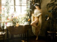 [Cosplay] 橙子喵酱 - 会员花絮 橙子法式修过