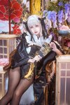 [Cosplay] 萌芽儿o0 白兔和服 [18P-266MB]