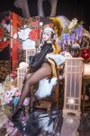 [Cosplay] 萌芽儿o0 白兔和服 [18P-266MB]