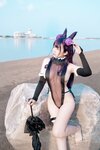 [Cosplay] 阿半今天很开心 紫式部水着 [25P-245MB]
