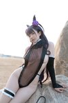 [Cosplay] 阿半今天很开心 紫式部水着 [25P-245MB]