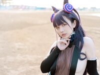 [Cosplay] 阿半今天很开心 紫式部水着 [25P-245MB]