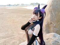 [Cosplay] 阿半今天很开心 紫式部水着 [25P-245MB]