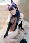 [Cosplay] 阿半今天很开心 紫式部水着 [25P-245MB]