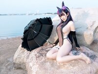 [Cosplay] 阿半今天很开心 紫式部水着 [25P-245MB]