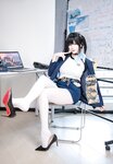 [Cosplay] Tina很妖孽呀 Nikke胜利女神 索拉 [50P-157MB]