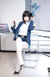 [Cosplay] Tina很妖孽呀 Nikke胜利女神 索拉 [50P-157MB]