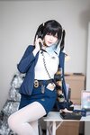 [Cosplay] Tina很妖孽呀 Nikke胜利女神 索拉 [50P-157MB]