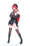 [Cosplay] Natsuko夏夏子 Nikke胜利女神 拉毗·小红帽 [77P-462MB]