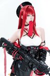 [Cosplay] Natsuko夏夏子 Nikke胜利女神 拉毗·小红帽 [77P-462MB]