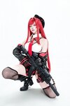 [Cosplay] Natsuko夏夏子 Nikke胜利女神 拉毗·小红帽 [77P-462MB]